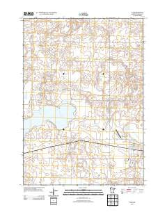 Tyler Minnesota Historical topographic map, 1:24000 scale, 7.5 X 7.5 Minute, Year 2013