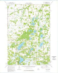 Typo Lake Minnesota Historical topographic map, 1:24000 scale, 7.5 X 7.5 Minute, Year 1974