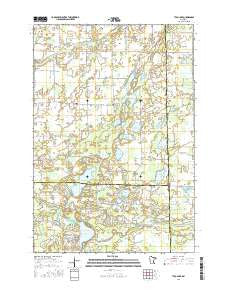 Typo Lake Minnesota Current topographic map, 1:24000 scale, 7.5 X 7.5 Minute, Year 2016