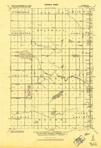 Ulen Minnesota Historical topographic map, 1:62500 scale, 15 X 15 Minute, Year 1918