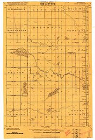 Ulen Minnesota Historical topographic map, 1:62500 scale, 15 X 15 Minute, Year 1918