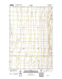 Ulen NW Minnesota Historical topographic map, 1:24000 scale, 7.5 X 7.5 Minute, Year 2013