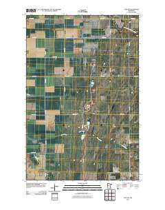 Ulen SW Minnesota Historical topographic map, 1:24000 scale, 7.5 X 7.5 Minute, Year 2011