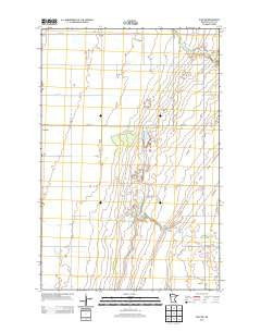 Ulen SW Minnesota Historical topographic map, 1:24000 scale, 7.5 X 7.5 Minute, Year 2013