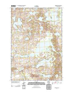 Underwood Minnesota Historical topographic map, 1:24000 scale, 7.5 X 7.5 Minute, Year 2013