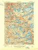 Underwood Minnesota Historical topographic map, 1:62500 scale, 15 X 15 Minute, Year 1915