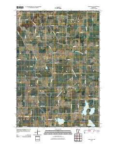 Union Hill Minnesota Historical topographic map, 1:24000 scale, 7.5 X 7.5 Minute, Year 2010