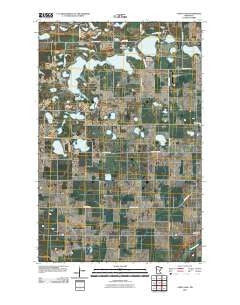 Union Lake Minnesota Historical topographic map, 1:24000 scale, 7.5 X 7.5 Minute, Year 2010