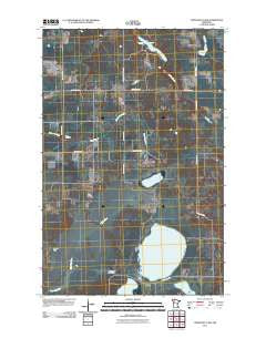 Upper Rice Lake Minnesota Historical topographic map, 1:24000 scale, 7.5 X 7.5 Minute, Year 2011