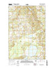 Upper Rice Lake Minnesota Current topographic map, 1:24000 scale, 7.5 X 7.5 Minute, Year 2016