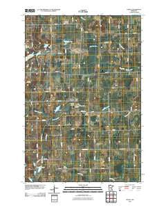 Upsala Minnesota Historical topographic map, 1:24000 scale, 7.5 X 7.5 Minute, Year 2010