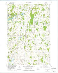Upsala Minnesota Historical topographic map, 1:24000 scale, 7.5 X 7.5 Minute, Year 1978