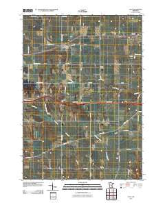 Utica Minnesota Historical topographic map, 1:24000 scale, 7.5 X 7.5 Minute, Year 2010