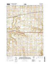 Utica Minnesota Current topographic map, 1:24000 scale, 7.5 X 7.5 Minute, Year 2016
