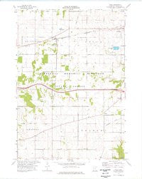 Utica Minnesota Historical topographic map, 1:24000 scale, 7.5 X 7.5 Minute, Year 1974