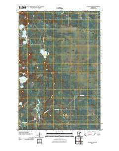 Vanduse Lake Minnesota Historical topographic map, 1:24000 scale, 7.5 X 7.5 Minute, Year 2010