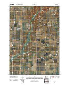Verdi Minnesota Historical topographic map, 1:24000 scale, 7.5 X 7.5 Minute, Year 2010