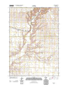 Verdi Minnesota Historical topographic map, 1:24000 scale, 7.5 X 7.5 Minute, Year 2013