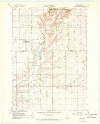 Verdi Minnesota Historical topographic map, 1:24000 scale, 7.5 X 7.5 Minute, Year 1967