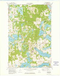 Vergas Minnesota Historical topographic map, 1:24000 scale, 7.5 X 7.5 Minute, Year 1973