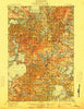 Vergas Minnesota Historical topographic map, 1:62500 scale, 15 X 15 Minute, Year 1915