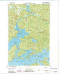 Vermilion Dam Minnesota Historical topographic map, 1:24000 scale, 7.5 X 7.5 Minute, Year 1956