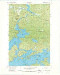 Vermilion Dam Minnesota Historical topographic map, 1:24000 scale, 7.5 X 7.5 Minute, Year 1956