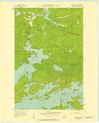 Vermilion Dam Minnesota Historical topographic map, 1:24000 scale, 7.5 X 7.5 Minute, Year 1956