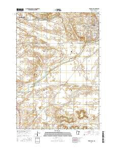 Vermillion Minnesota Current topographic map, 1:24000 scale, 7.5 X 7.5 Minute, Year 2016