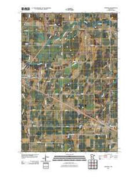 Verndale Minnesota Historical topographic map, 1:24000 scale, 7.5 X 7.5 Minute, Year 2010