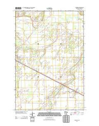 Verndale Minnesota Historical topographic map, 1:24000 scale, 7.5 X 7.5 Minute, Year 2013