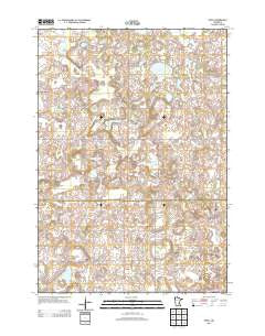 Veseli Minnesota Historical topographic map, 1:24000 scale, 7.5 X 7.5 Minute, Year 2013