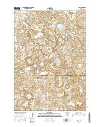 Veseli Minnesota Current topographic map, 1:24000 scale, 7.5 X 7.5 Minute, Year 2016