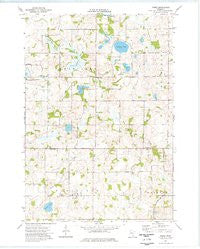 Veseli Minnesota Historical topographic map, 1:24000 scale, 7.5 X 7.5 Minute, Year 1974