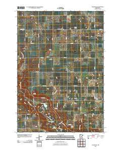 Vicksburg Minnesota Historical topographic map, 1:24000 scale, 7.5 X 7.5 Minute, Year 2010