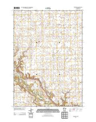 Vicksburg Minnesota Historical topographic map, 1:24000 scale, 7.5 X 7.5 Minute, Year 2013