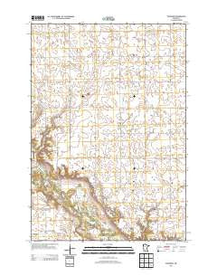Vicksburg Minnesota Historical topographic map, 1:24000 scale, 7.5 X 7.5 Minute, Year 2013
