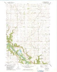 Vicksburg Minnesota Historical topographic map, 1:24000 scale, 7.5 X 7.5 Minute, Year 1982