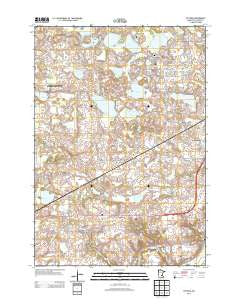 Victoria Minnesota Historical topographic map, 1:24000 scale, 7.5 X 7.5 Minute, Year 2013