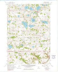 Victoria Minnesota Historical topographic map, 1:24000 scale, 7.5 X 7.5 Minute, Year 1958