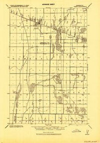 Viking Minnesota Historical topographic map, 1:62500 scale, 15 X 15 Minute, Year 1918