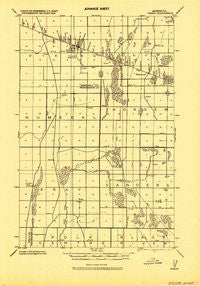 Viking Minnesota Historical topographic map, 1:62500 scale, 15 X 15 Minute, Year 1918