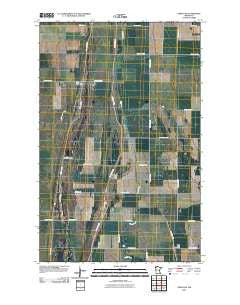 Viking SW Minnesota Historical topographic map, 1:24000 scale, 7.5 X 7.5 Minute, Year 2010
