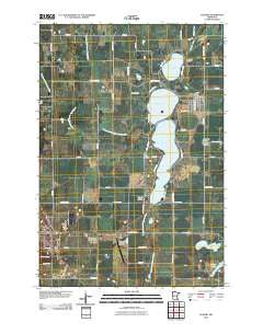 Villard Minnesota Historical topographic map, 1:24000 scale, 7.5 X 7.5 Minute, Year 2010