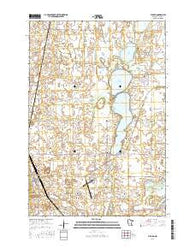 Villard Minnesota Current topographic map, 1:24000 scale, 7.5 X 7.5 Minute, Year 2016
