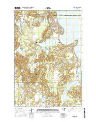 Vineland Minnesota Current topographic map, 1:24000 scale, 7.5 X 7.5 Minute, Year 2016