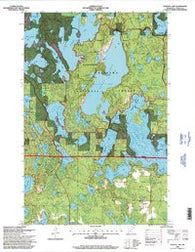 Wabana Lake Minnesota Historical topographic map, 1:24000 scale, 7.5 X 7.5 Minute, Year 1996