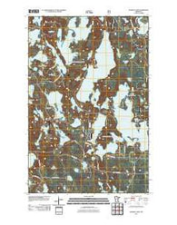 Wabana Lake Minnesota Historical topographic map, 1:24000 scale, 7.5 X 7.5 Minute, Year 2011