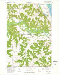 Wabasha South Minnesota Historical topographic map, 1:24000 scale, 7.5 X 7.5 Minute, Year 1974