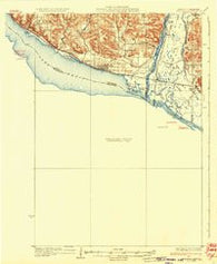 Wabasha Minnesota Historical topographic map, 1:62500 scale, 15 X 15 Minute, Year 1932